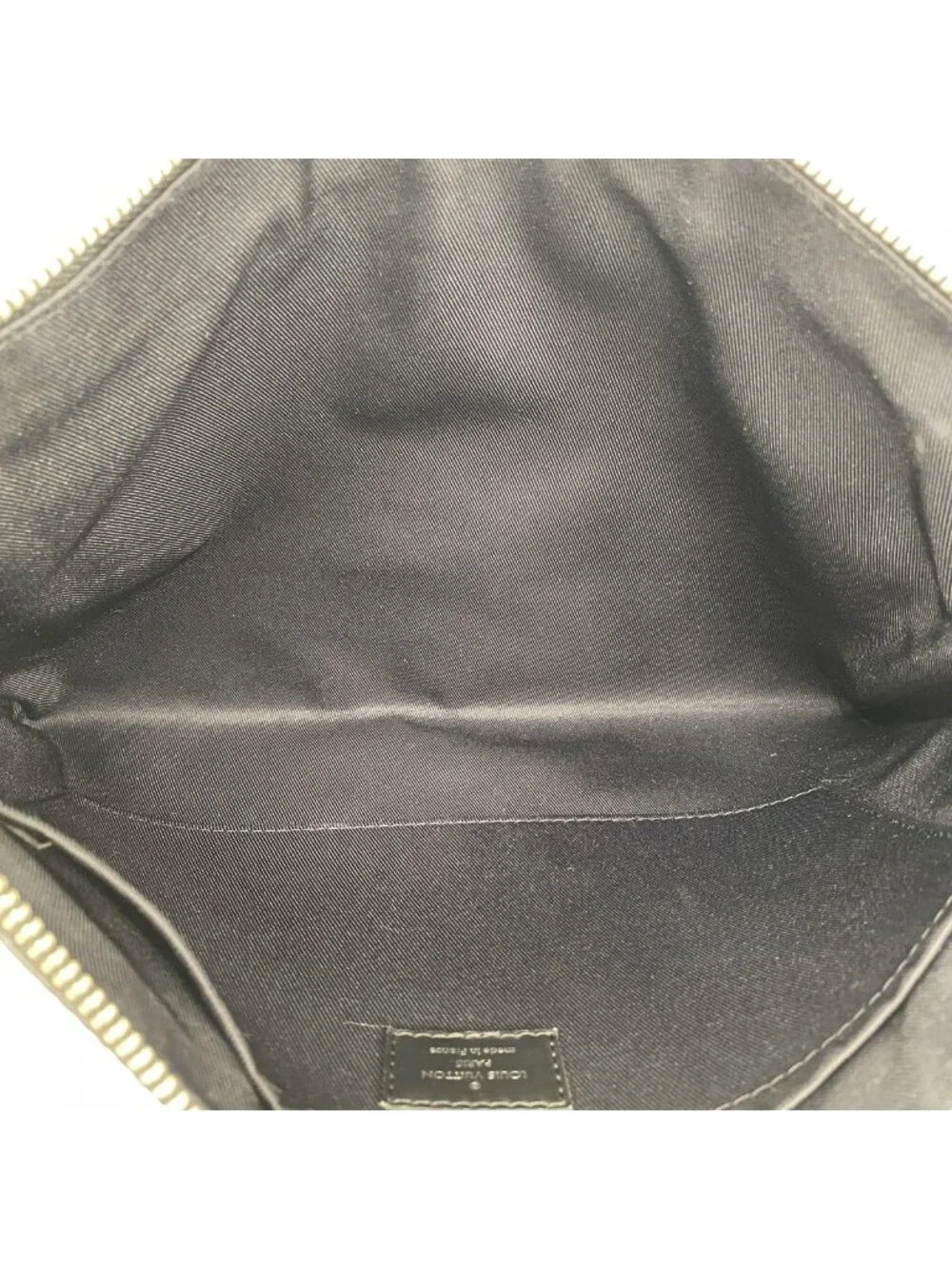 Louis Vuitton Clutch Monogram Eclipse Pochette Discovery Black